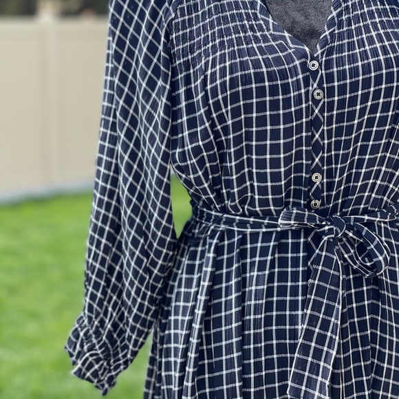 Anthropologie Sara Smocked Shirtdress - Picture 5 of 7